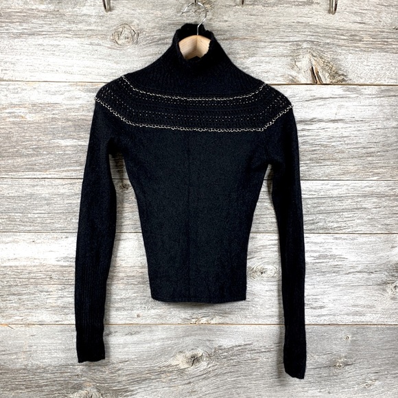 💯 % Cashmere mock neck sweater - Picture 1 of 6